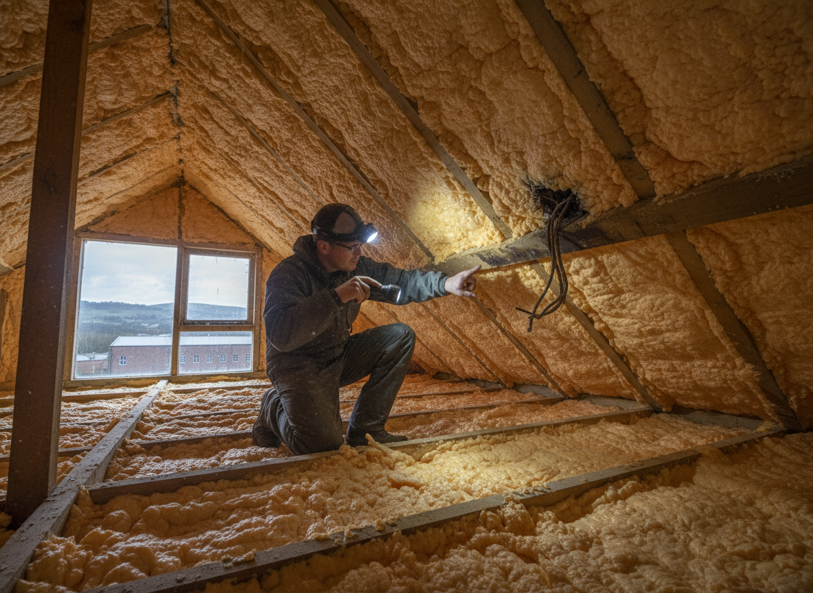 How to Inspect Your Roof Space After Spray Foam Installation