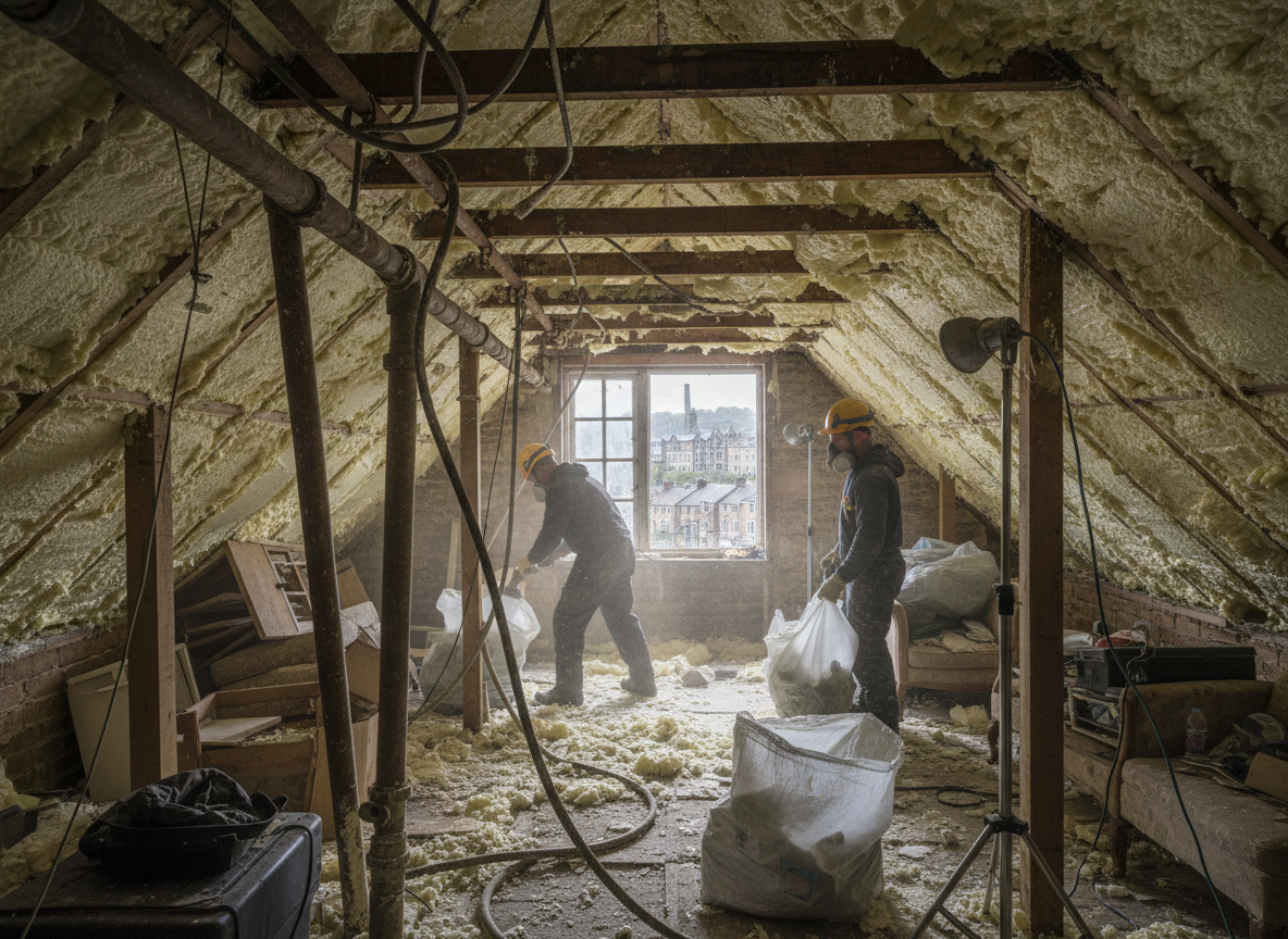 Spray Foam Removal in Marsden