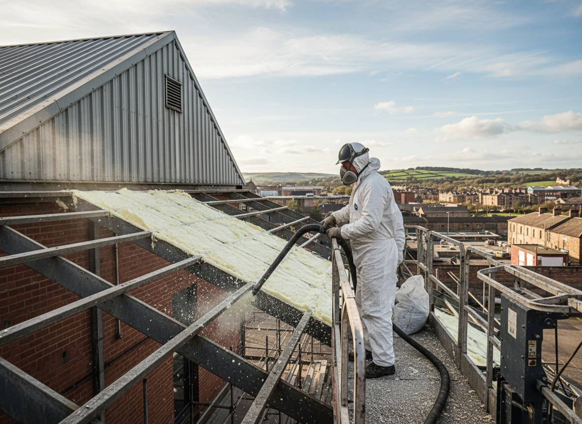 Commercial Spray Foam Removal in Huddersfield, West Yorkshire